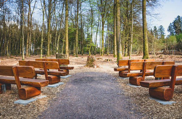 Natural burial site